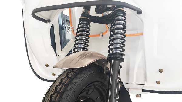 White Enclosed Electric Cargo Trike White Enclosed Electric Cargo Trike
