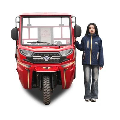 Hydraulická Dump Cargo Tříkolka S Kapotou